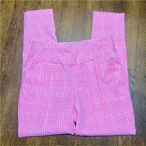 Lilly Pulitzer Pink Gingham Corso Pants